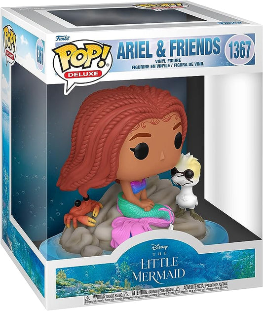 The Little Mermaid POP! Deluxe Vinyl Figure Ariel & Friends 9 cm