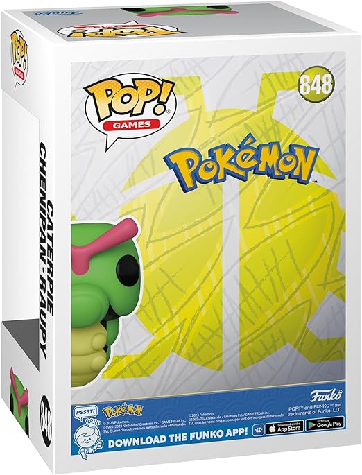 Pokemon POP! Games Vinyl Figure Caterpie 9 cm