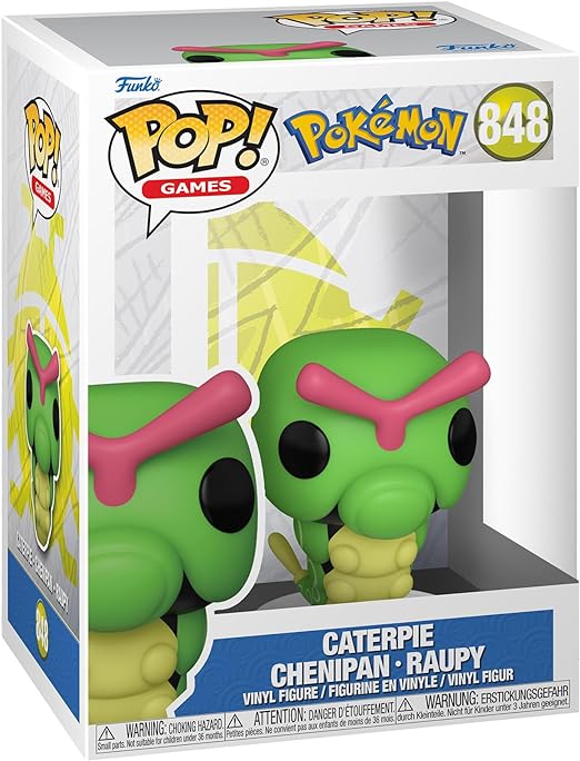 Pokemon POP! Games Vinyl Figure Caterpie 9 cm