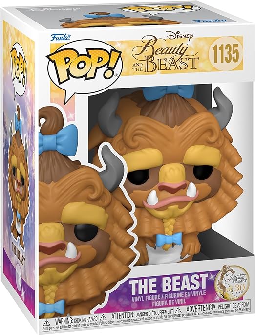 Beauty and the Beast POP! Movies Vinyl Figure Beast w/Curls 9 cm