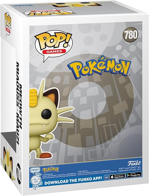 Pokemon POP! Games Vinyl Figure Meowth 9 cm