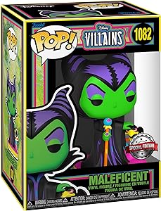 Disney Villains POP! Vinyl Figure Maleficent (Blacklight) 9 cm