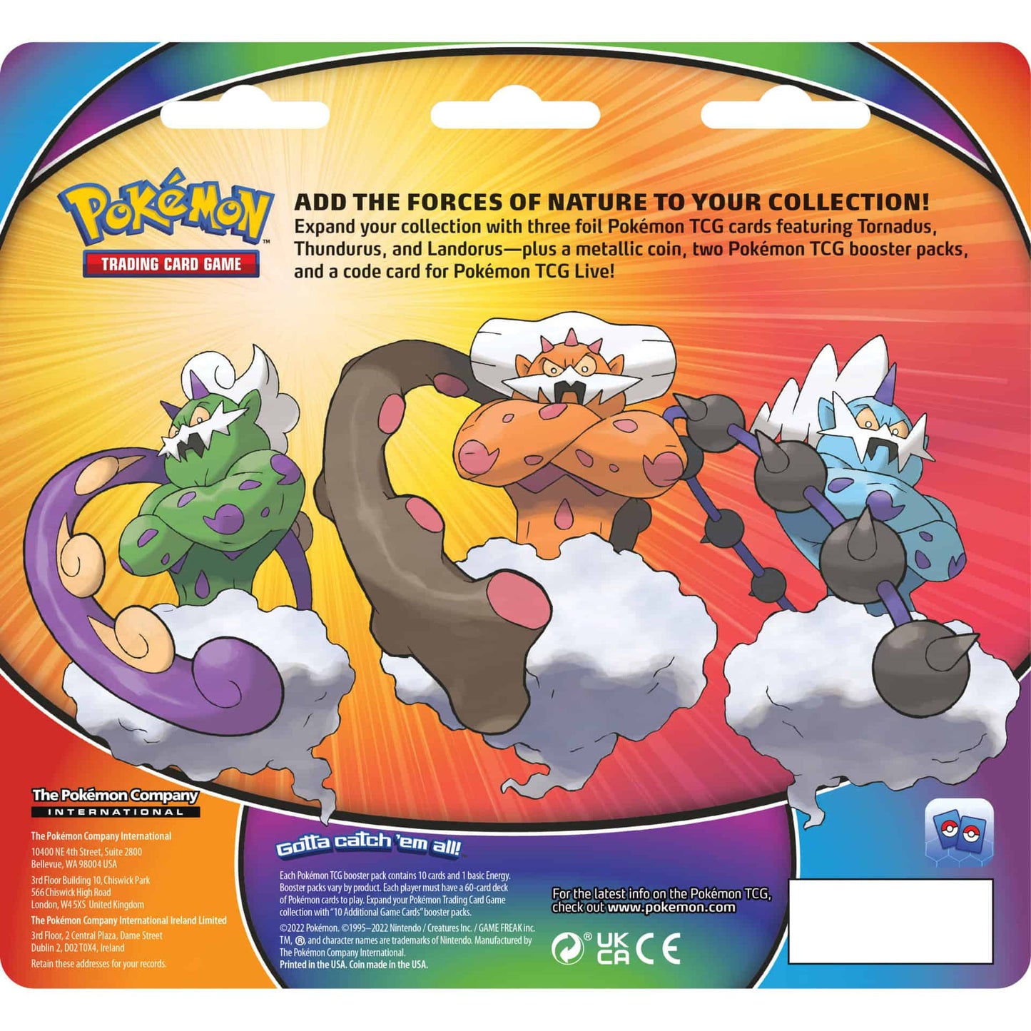 Pokemon 2-pack blister - Thundurus