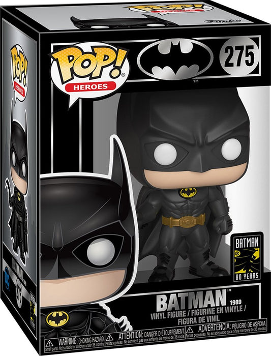 Batman 80th POP! Heroes Vinyl Figure Batman (1989) 9 cm