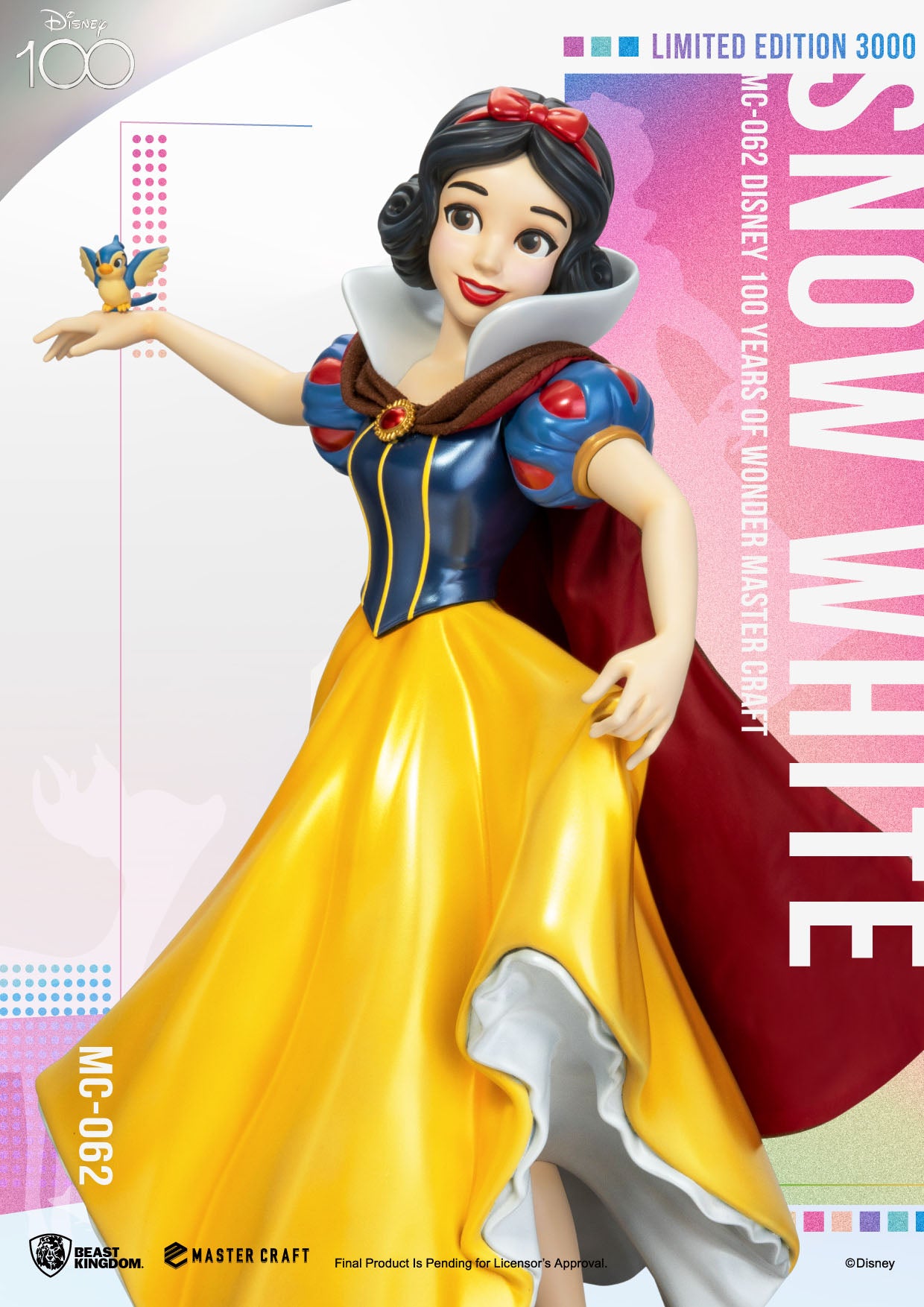 Disney 100 Years of Wonder Master Craft Statue Snow White 40 cm