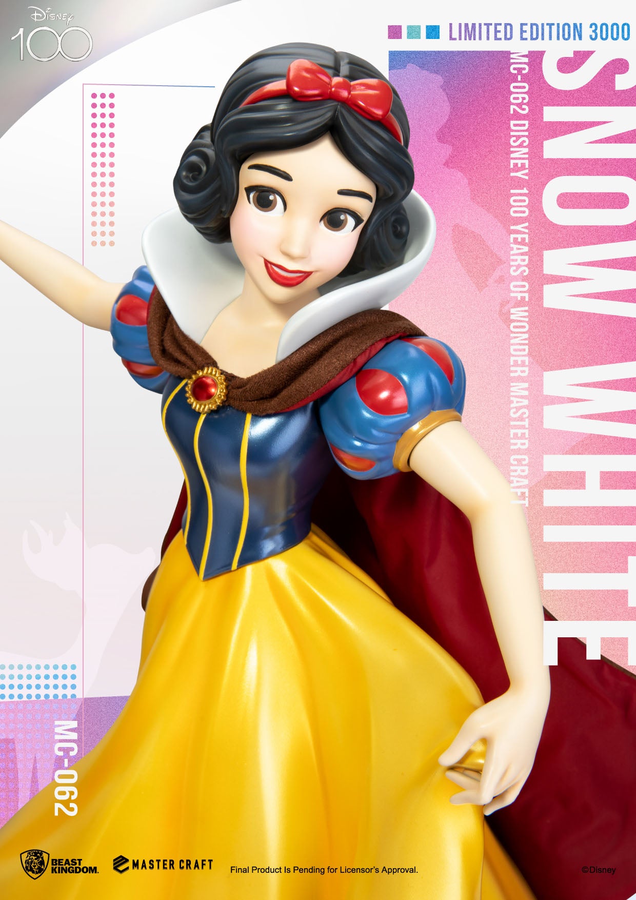 Disney 100 Years of Wonder Master Craft Statue Snow White 40 cm