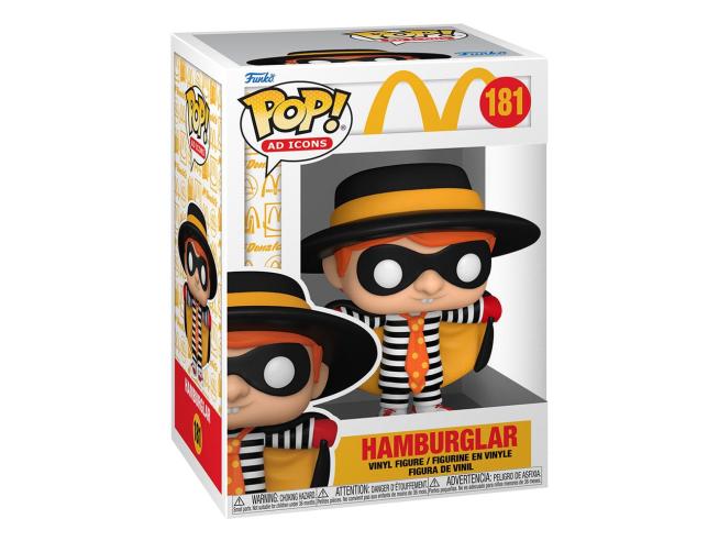 McDonalds POP! Ad Icons Vinyl Figure Hamburgler 9 cm