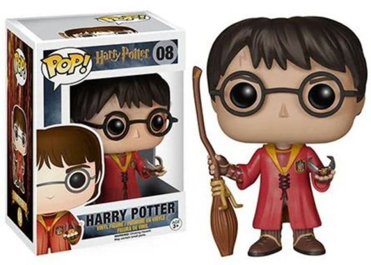 Harry Potter POP! Movies Vinyl Figure Harry Potter Quidditch 9 cm