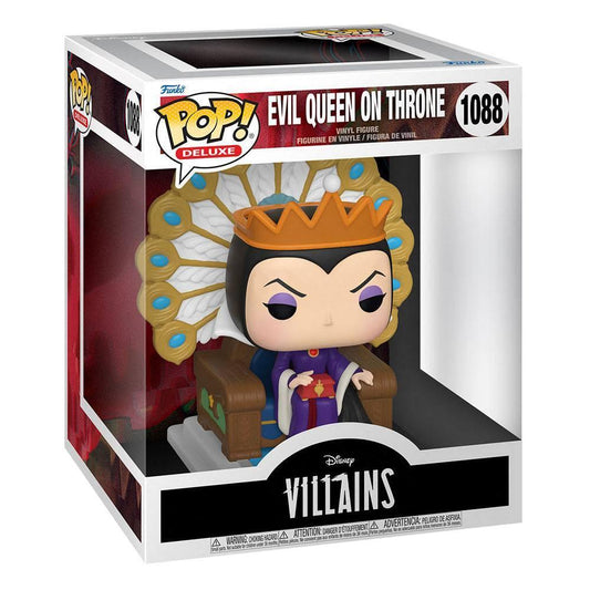 Disney POP! Deluxe Villains Vinyl Figure Evil Queen on Throne 9 cm