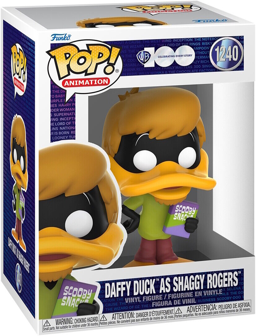 Hanna-Barbera POP! Animation Vinyl Figure Daffy as Shaggy 9 cm