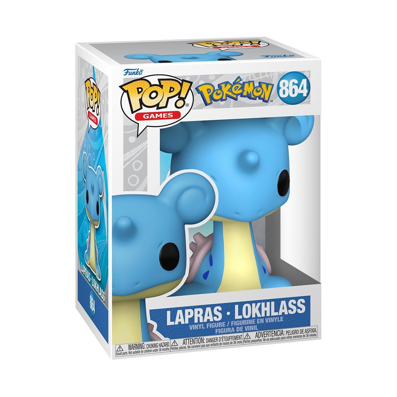 Pokemon POP! Games Vinyl Figure Lapras (EMEA) 9 cm