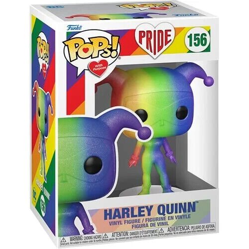 Pride 2022 DC Comics POP! Heroes Vinyl Figure Harley Quinn 9 cm